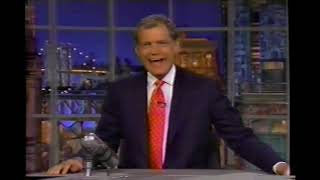 Late Show w Letterman  Cybil Shepherd Joe Montana Joan Osborne  October 16 1995 [upl. by Sadirah]