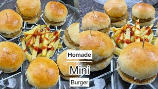 How to make mini burgerssliders  Easy amp Delicious Recipe 😋  Grandma’s Kitchen [upl. by Neirda894]