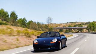 Driving Porsche Boxster like I stole it on nacional road [upl. by Onfre]