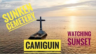 Watching Sunset at Sunken Cemetery in Camiguin Island  DJI Mini 4 Pro Drone [upl. by Salem]