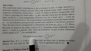 Probability and Random Variables  Bernoulli trials for Head in Coin [upl. by Herminia]