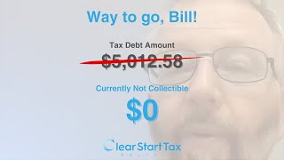 Clear Start Tax  Client Testimony  Bill J [upl. by Savannah870]