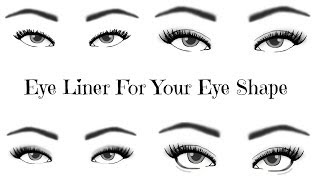 Eyeliner For YOUR Eye Shape  TheMakeupChair [upl. by Kress]