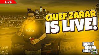 Police Officer Role Play in GTA 5 ft Zarar LIVE [upl. by Enirrok]