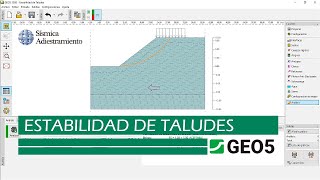 Tutorial Estabilidad de taludes con GEO5 [upl. by Stannfield]