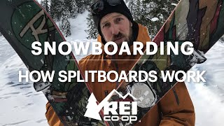 How Splitboards Work  REI [upl. by Thorpe86]