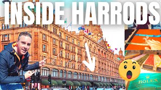 Harrods Tour London  Where Millionaires go shopping [upl. by Eriuqs]