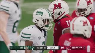 MAC Championship Ohio Vs Miami Of Ohio [upl. by Oivatco]