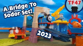 New Thomas A Bridge To Sodor Set Motorized 2023 Trackmaster Review TF47 Model Review For Adults [upl. by Kaia547]