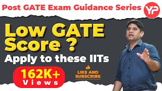 Low Gate Score  Apply to these IITs  Dr Vijayender [upl. by Yuzik]