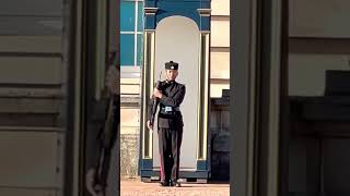 Gurkha Stands Guard  Buckingham Palace [upl. by Domonic]