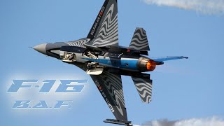 F 16 BAF SOLO DISPLAY [upl. by Anh]