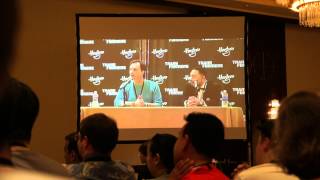 Transformers G1 Buster Jones Blaster amp Dan Gilvazen Bumblebee Panel at Botcon 2012 [upl. by Covell28]