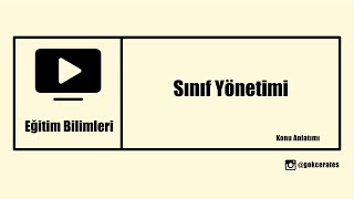 SINIF YÖNETİMİ SORU ÇÖZÜMÜ I GENEL TEKRAR [upl. by Ian]