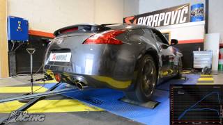 Nissan 370 Z Akrapovic [upl. by Schaaff29]