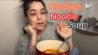 Chicken noodle soup with a baseball bat 😭 [upl. by Atikahs]