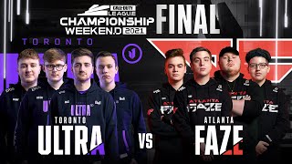 Champs Final  TorontoUltra vs AtlantaFaZe  Championship Weekend  Day 4 [upl. by Dylan97]