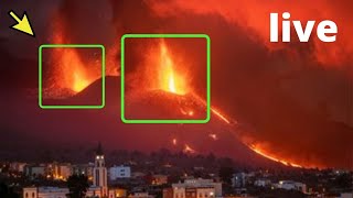 💥WATCH la palma volcano Eruption and Activity live [upl. by Treb]