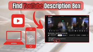 How To View Description Box On YouTube For PCLaptop or Mobile AndroidiOS [upl. by Toscano]