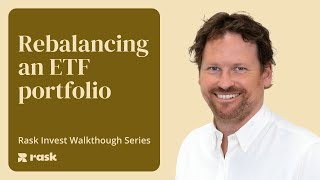 How to maintain your ETF portfolio balance rebalancing explained  Rask Invest Walkthrough [upl. by Odlonra]