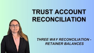 Three Way Trust Reconciliation Demonstration in QuickBooks Online [upl. by Barger461]