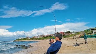 FISHING AT NEW SPOT  Jeffreys bay mussel cracker [upl. by Dammahum]