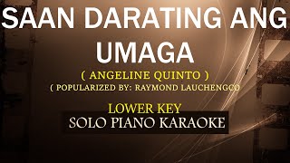 SAAN DARATING ANG UMAGA  ANGELINE QUINTO   LOWER KEY  COVERCY [upl. by Eirak]