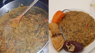 Meilleure Recette De Fumbwa Congolaise letscookwithelle [upl. by Ilegna]