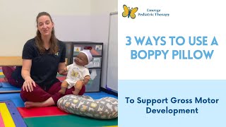 3 Ways to Use a Boppy Pillow for Motor Milestones [upl. by Eenaj]