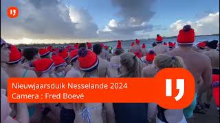 Nieuwjaarsduik 2024 Nesselande [upl. by Tiffanie]