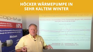 Höcker Wärmepumpe in sehr kaltem Winter  Höcker Wärmepumpen [upl. by Hnacogn426]