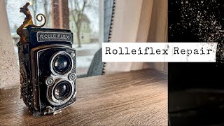 Rolleiflex 35 Series Medium Format TLR Repair [upl. by Jonathon]