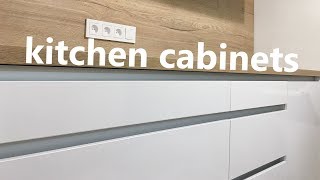 diy frameless kitchen cabinets [upl. by Paz]