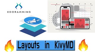 Layouts in KivyMD Explained  Python App Development in Hindi [upl. by Enitsirhk]