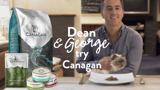 Dean amp George Try Canagan Cat Food [upl. by Asilef]