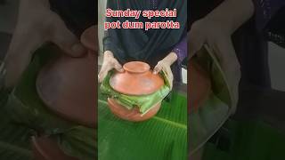 Pot dum parotta Sunday special 😋🤤shorts shortsfeed ytshortsfamilycomedy 🙏 [upl. by Iruahs842]