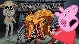 Peppa Pig Plays ZOOCHOSIS thirdperson screamers 4 [upl. by Ailet]