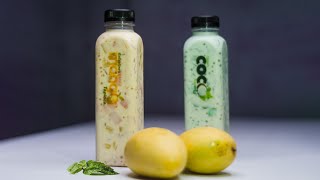 HEAVENLY Creamy delicious MANGO TAPIOCA and COCO PANDAN by Luxias [upl. by Breeze]