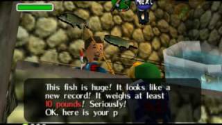 Legend of Zelda Ocarina of Time Walkthrough 05 37 quotLake Hyliaquot [upl. by Main592]