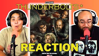 Marvel Thunderbolts Teaser Trailer Reaction  Mark amp Marly [upl. by Allenod]