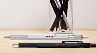 rOtring 800  Ballpoint Pen  360°  details [upl. by Garv]