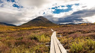 Kungsleden september 2020 fjällvandra AbiskoNikkaloukta [upl. by Valsimot]