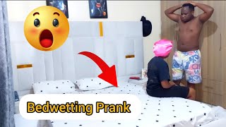 Bed Wetting Prank on My Boyfriend😂🤯 Got Emotional [upl. by Nnail]