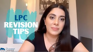 LPC REVISION TIPS  THE STUDENT LAWYER [upl. by Lemuelah557]