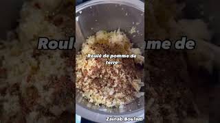 Roulé de pomme de terre au roulé de pomme de terre à la viande hachée au thermomix shorts [upl. by Filmore154]