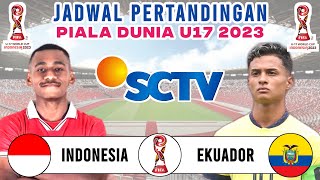 Jadwal Piala Dunia U17 2023  Timnas Indonesia vs Ekuador  Piala Dunia U17 2023 [upl. by Irek]