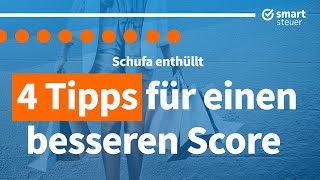 Schufa enthüllt 4 Tipps wie man seinen Score verbessern kann [upl. by Puri]