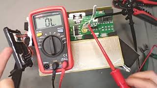 How to check if a BMS NTC Temperature Switch works and when it shuts off [upl. by Euqilegna]