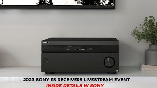 2023 Sony ES AV Receivers Overview of Unique Features  360 Spatial Sound Mapping [upl. by Eannej]