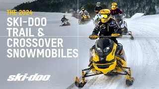 The 2024 SkiDoo Trail amp Crossover lineup [upl. by Rugen]